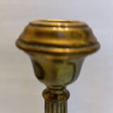 Pair of gilded bronze candlesticks
