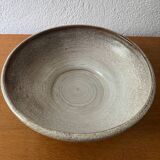 Large glazed stoneware bowl from the 60s