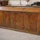 Grocer's counter / workshop furniture in solid oak from the 1920s
