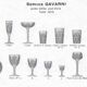 Saint louis gavarni 6 crystal white wine glasses - 12.5 cm