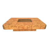 Table basse Willy Rizzo modèle Alvéo