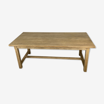 Oak farmhouse table