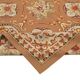 Handmade European Vintage Aubusson Kilim 300 cm x 430 cm