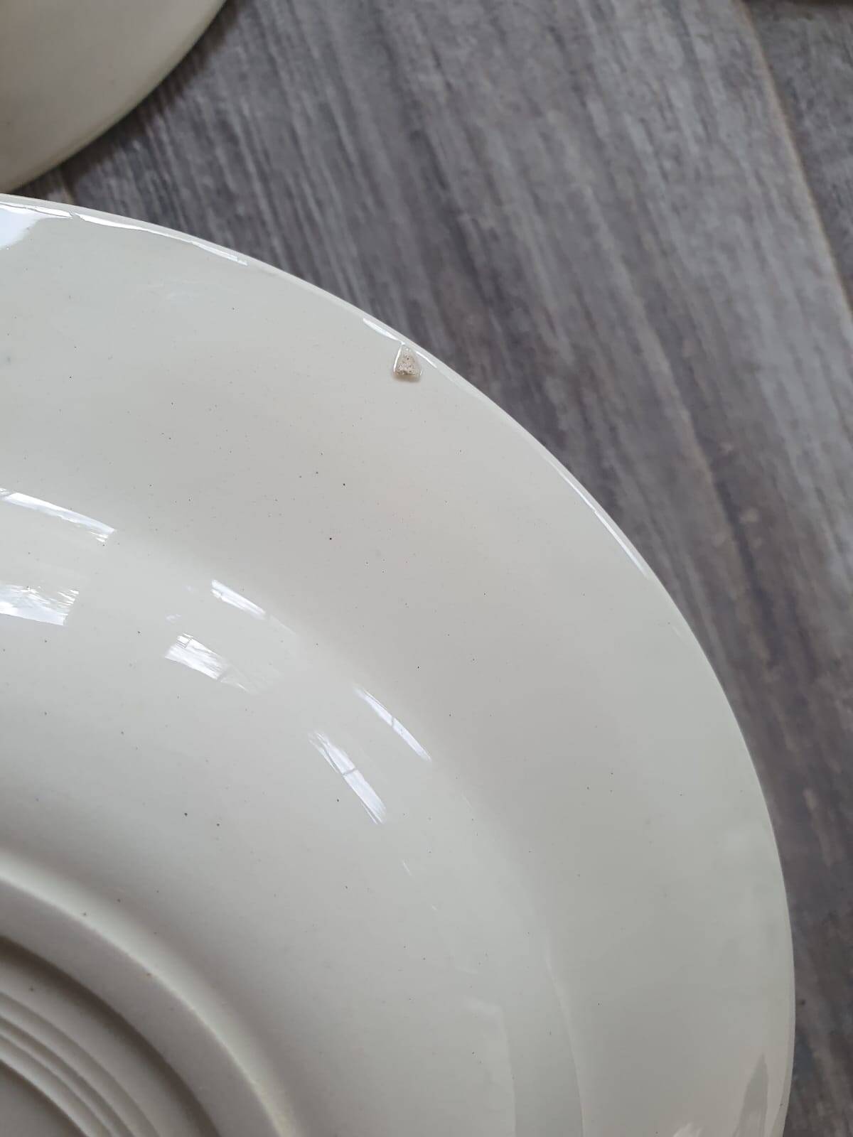 Lunéville holly soup plates