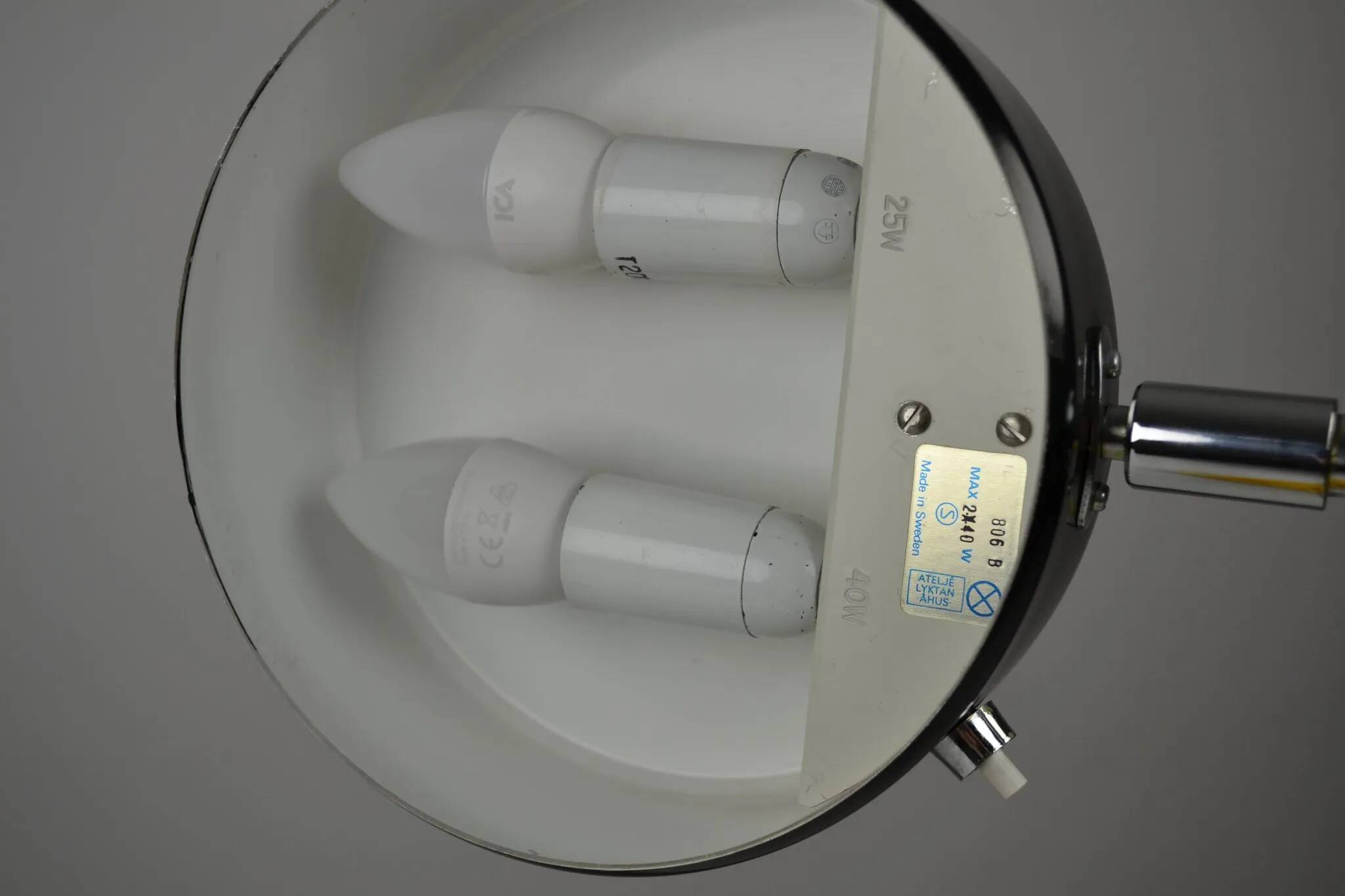 Table Lamp “Stekpannan” by Anders Pehrson for Ateljé Lyktan, Sweden, 1960s