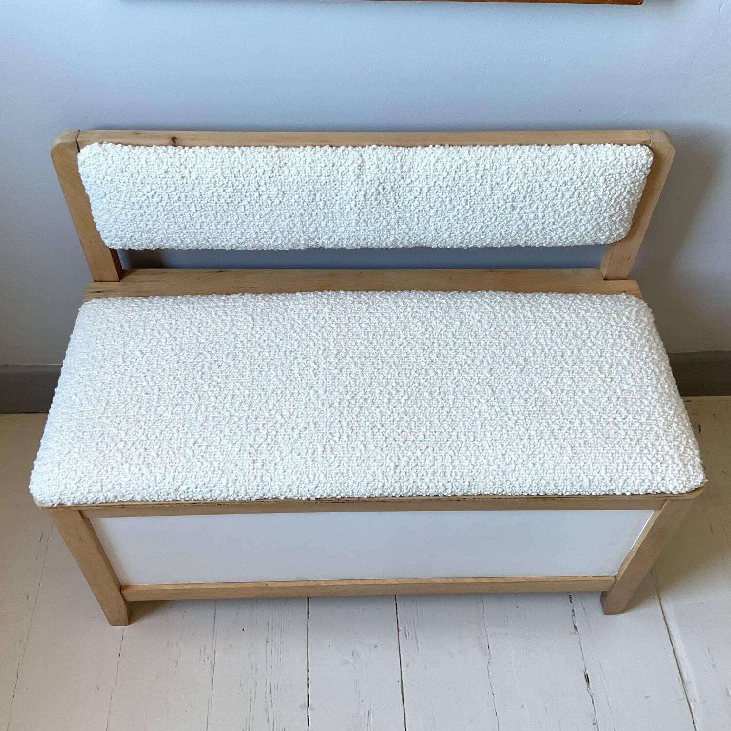 Vintage storage bench
