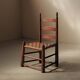 Chaise basse de style Shaker,  États-Unis, vers 1900