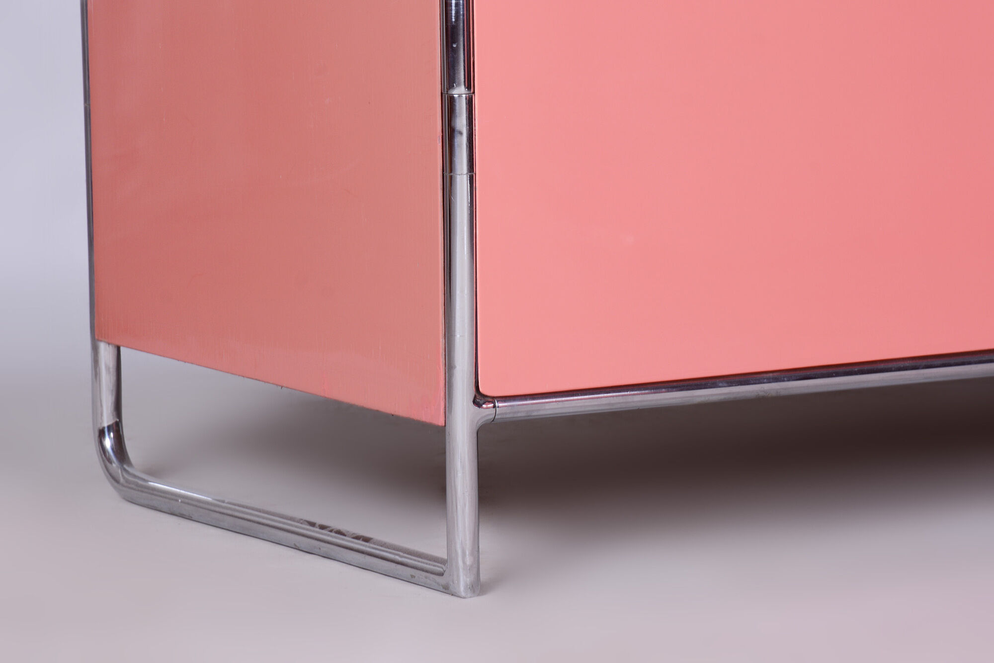 Restored Bauhaus Pair of Wardrobes, H. J. Hagemann, Thonet, Germany, 1930s
