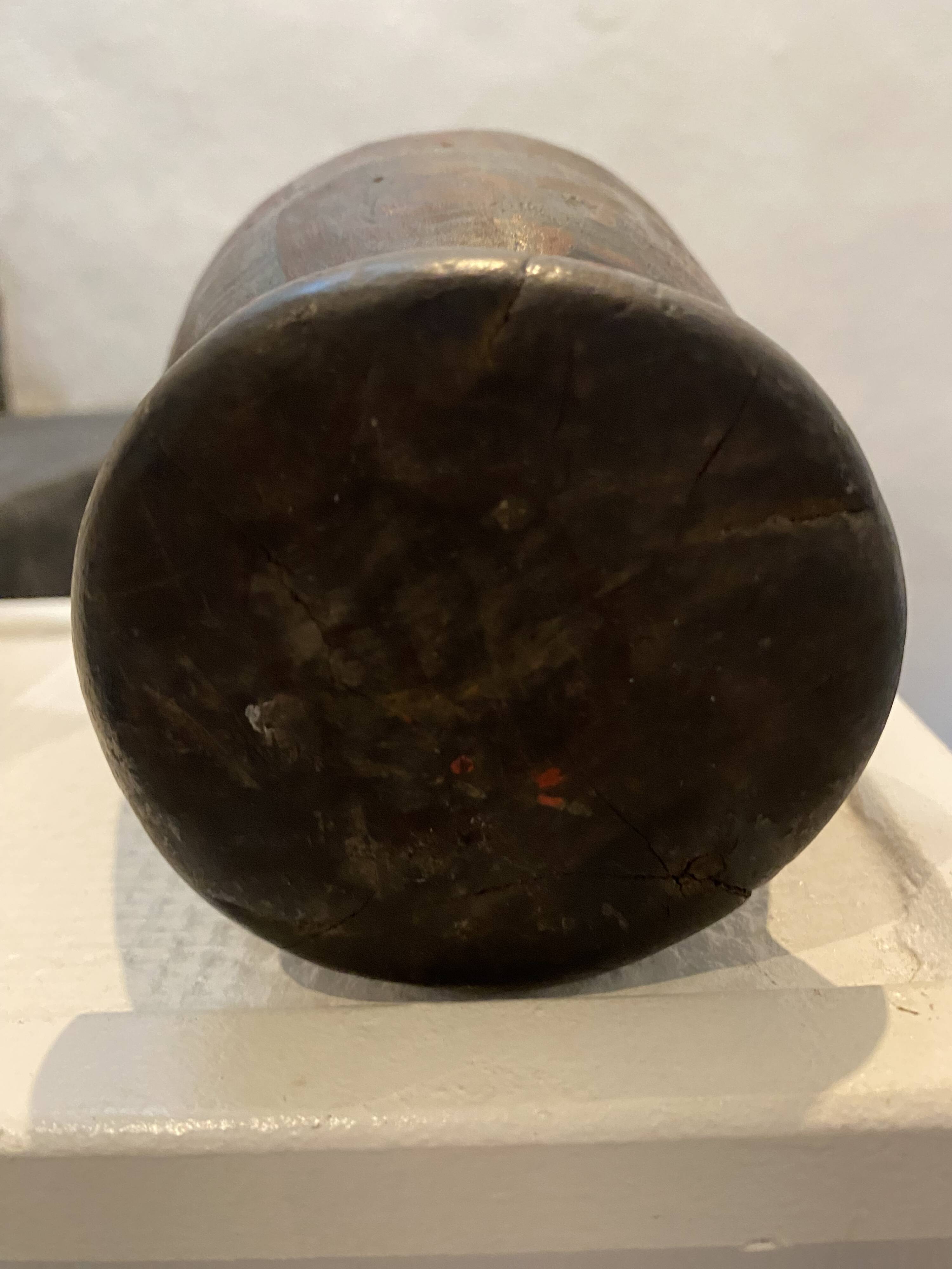 Authentic Kero vase from the colonial era.