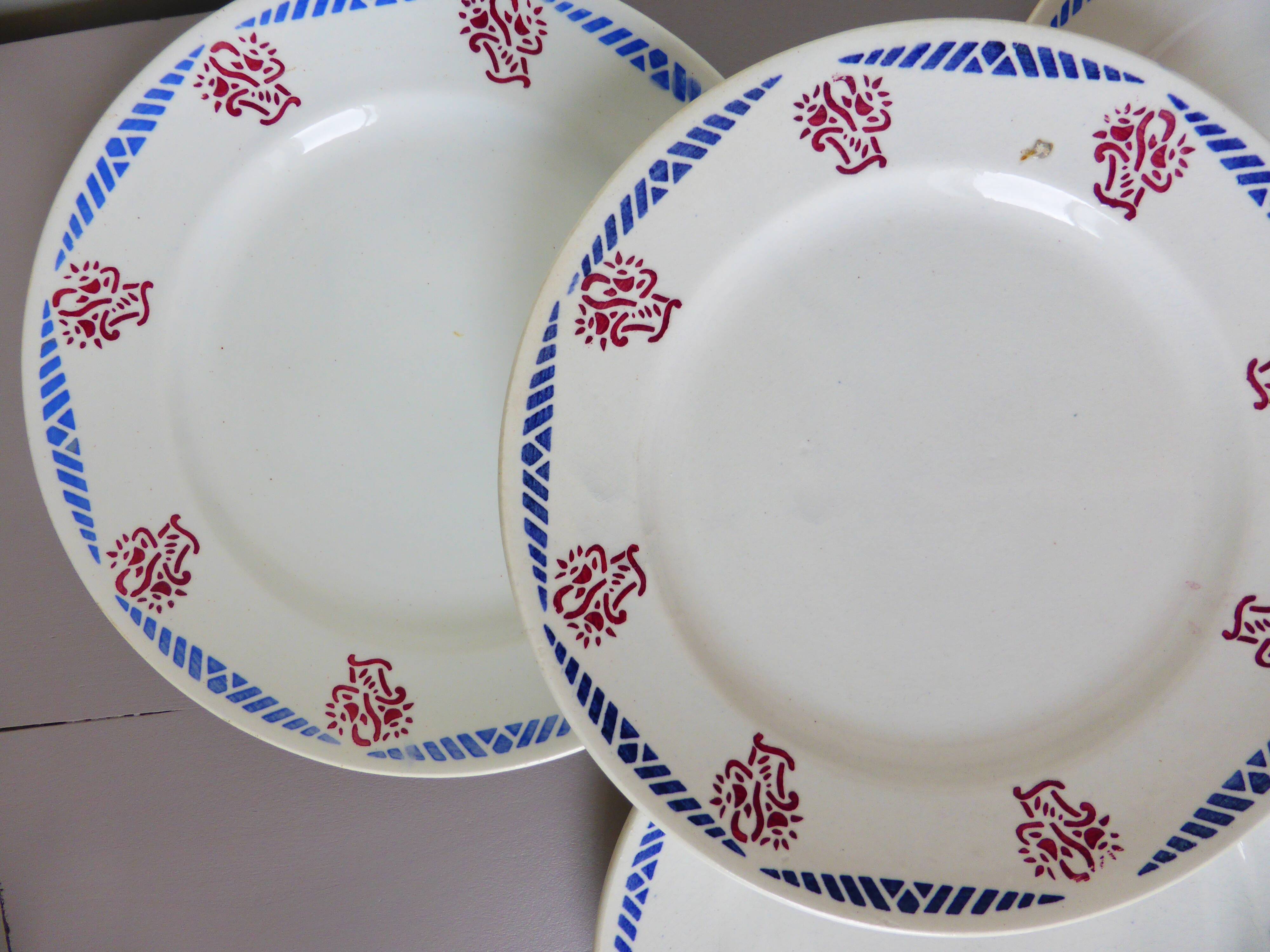 4 flat plates Laurut brothers model Toulouse 2008143