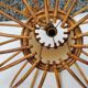 70s rattan pendant light