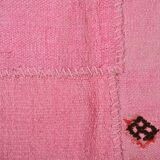 6x8  Pink Turkish Kilim Rug, 178x254Cm