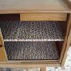 Enfilade vintage chêne clair pieds compas