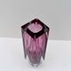 Sommerso vase - Murano blown glass, Italy 1970