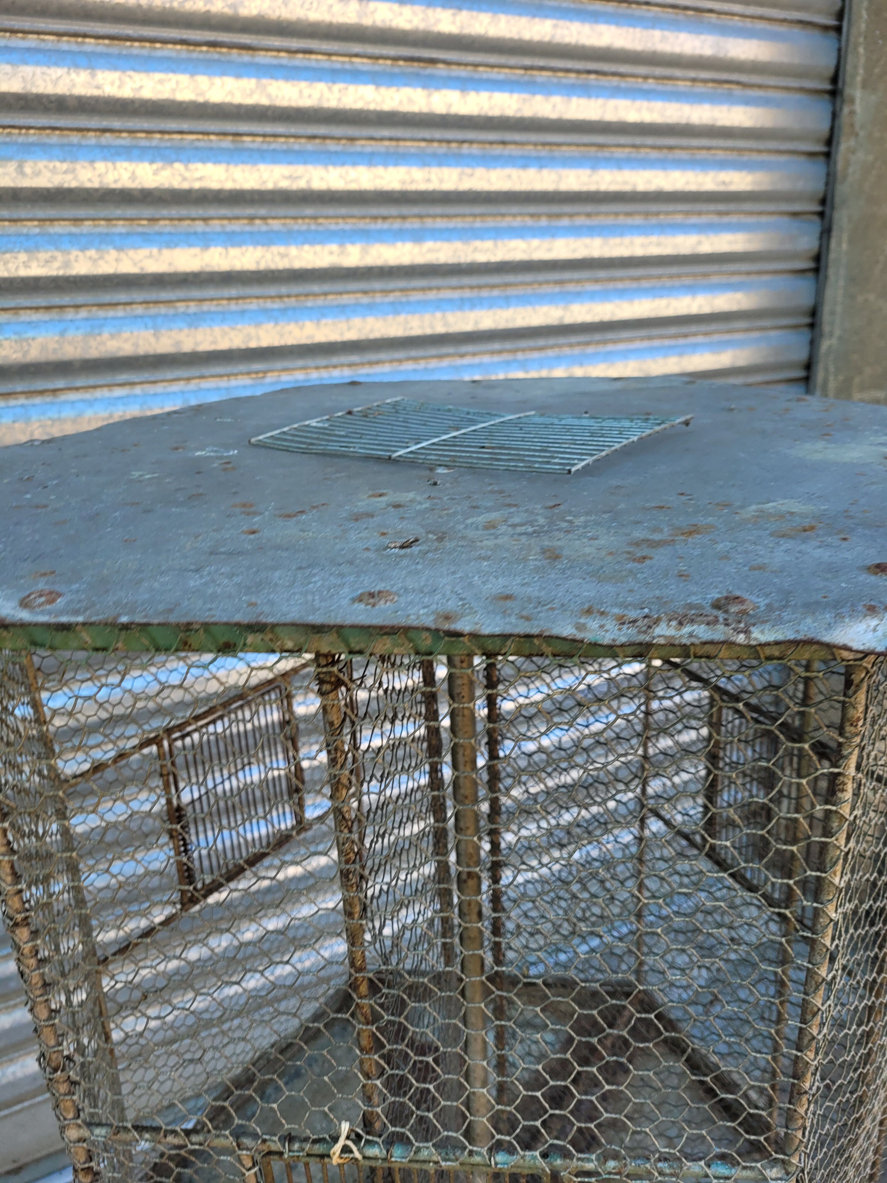 Tabletop bird cage