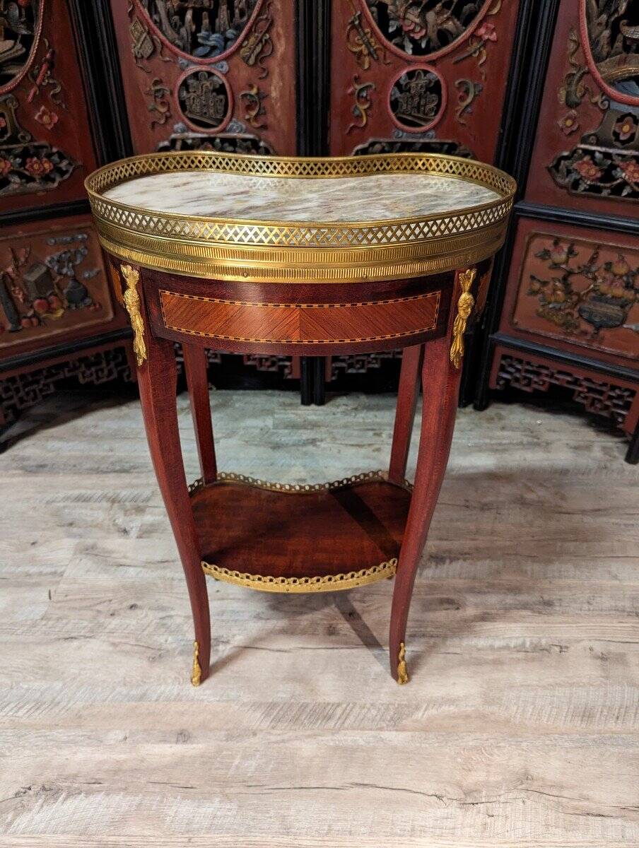 Pair of bedside tables Louis XV style