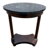 Small oval side table in Empire style