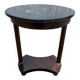 Small oval side table in Empire style