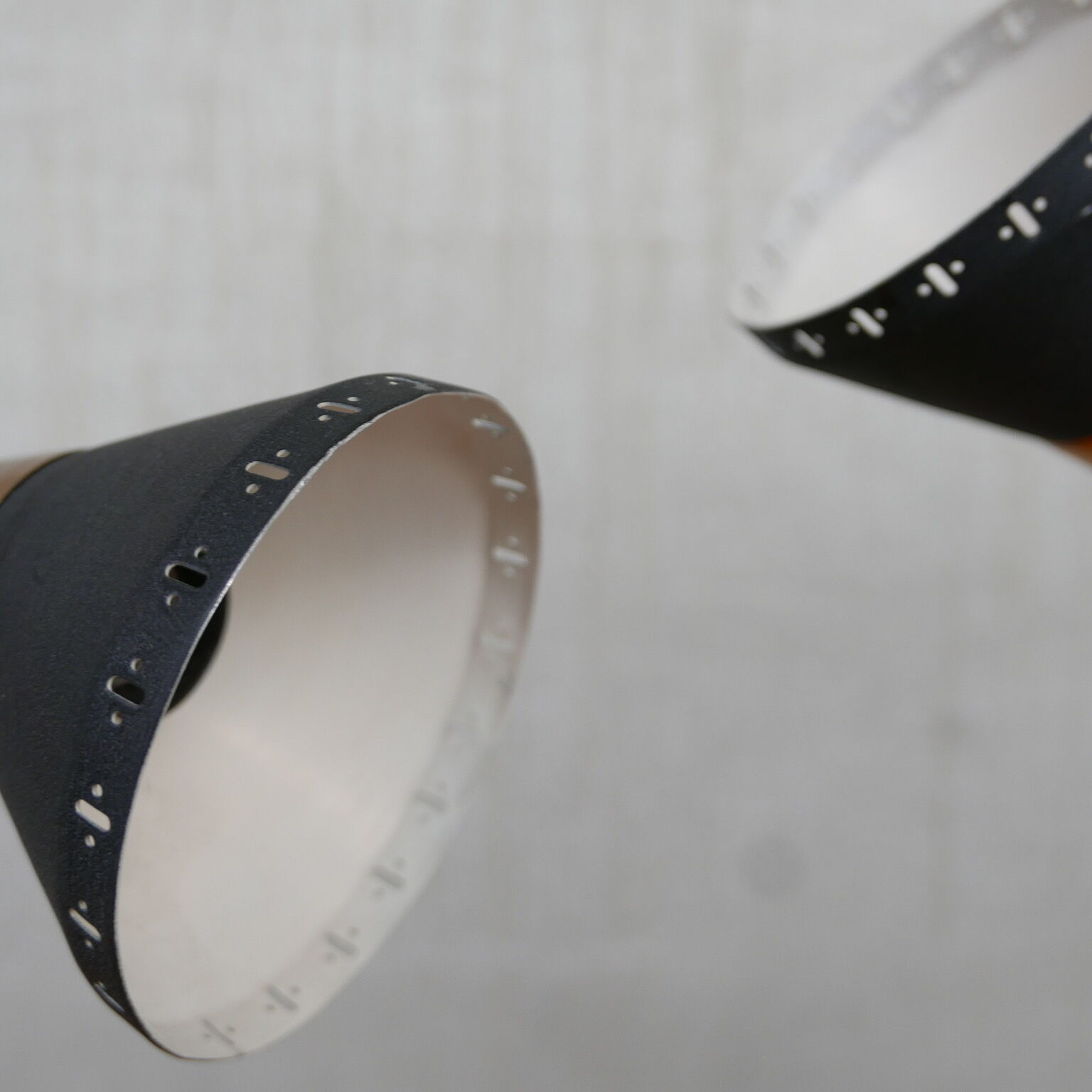 Pair of Swedish Brass Mid-Century Table Lamps