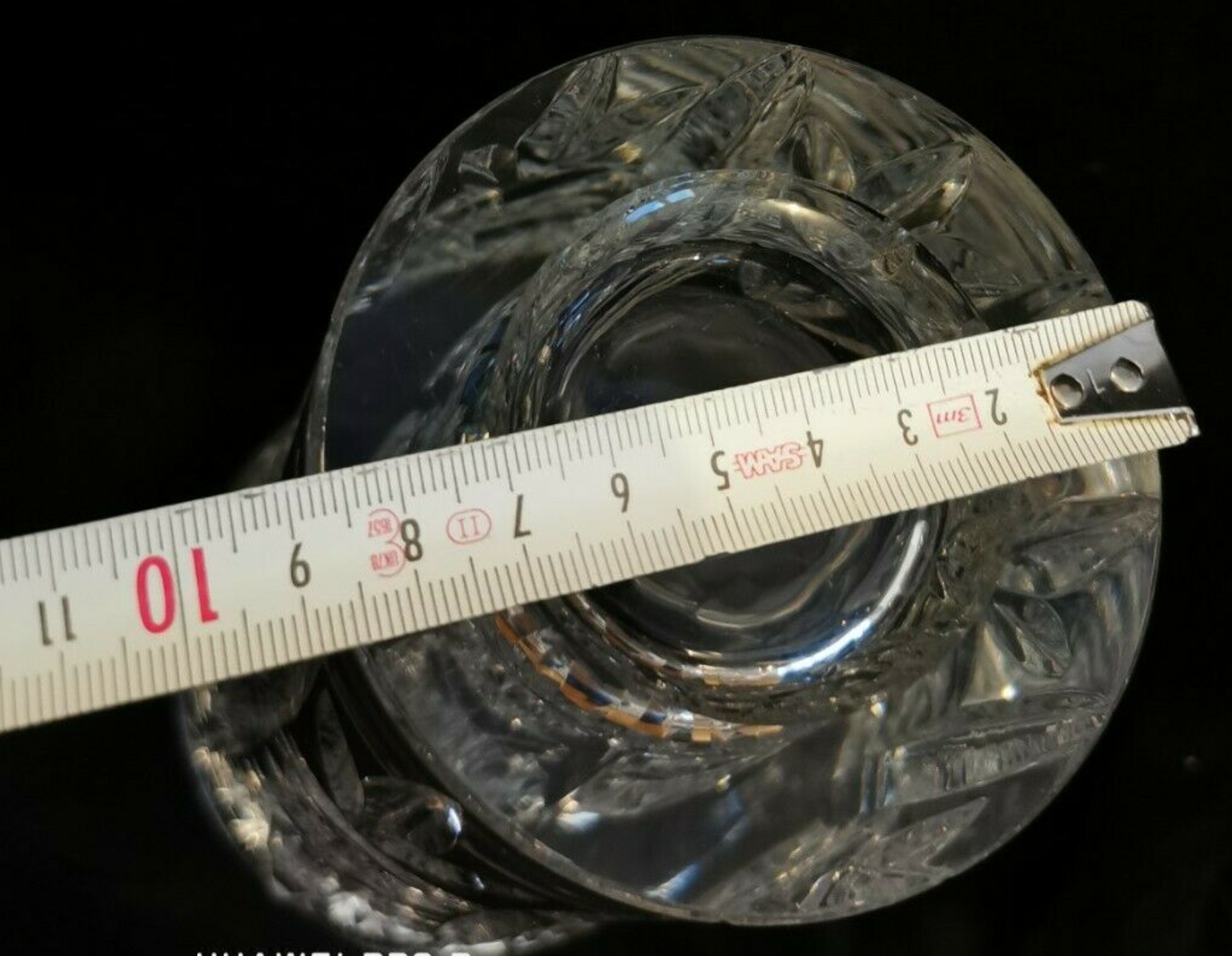 Vase cristal Bayel comme neuf
