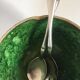 Foucard Jourdan Vallauris green glazed earth bowl 50