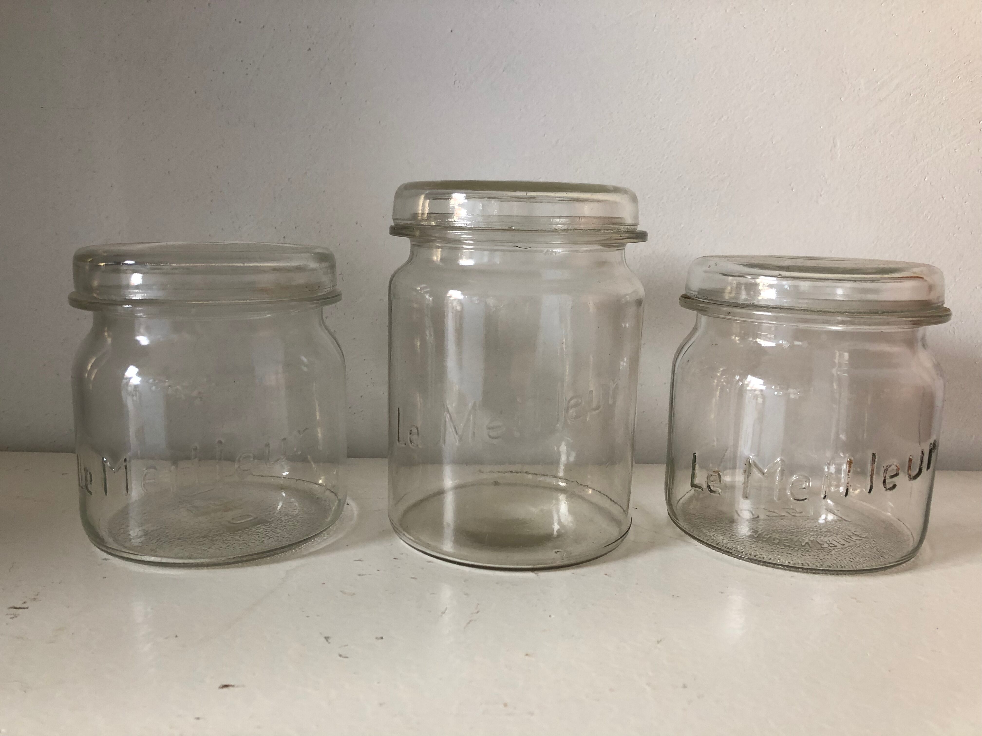 Jar 'best' trio vintage