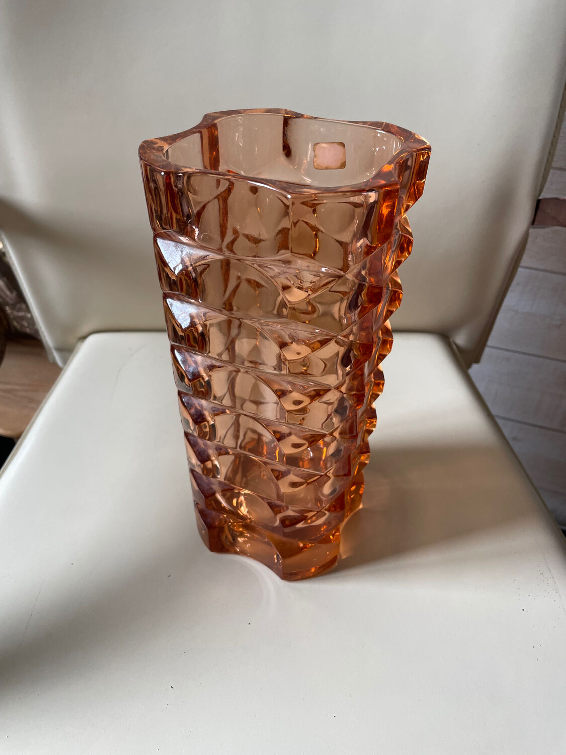 Vase design Windsor rosaline par Luminarc