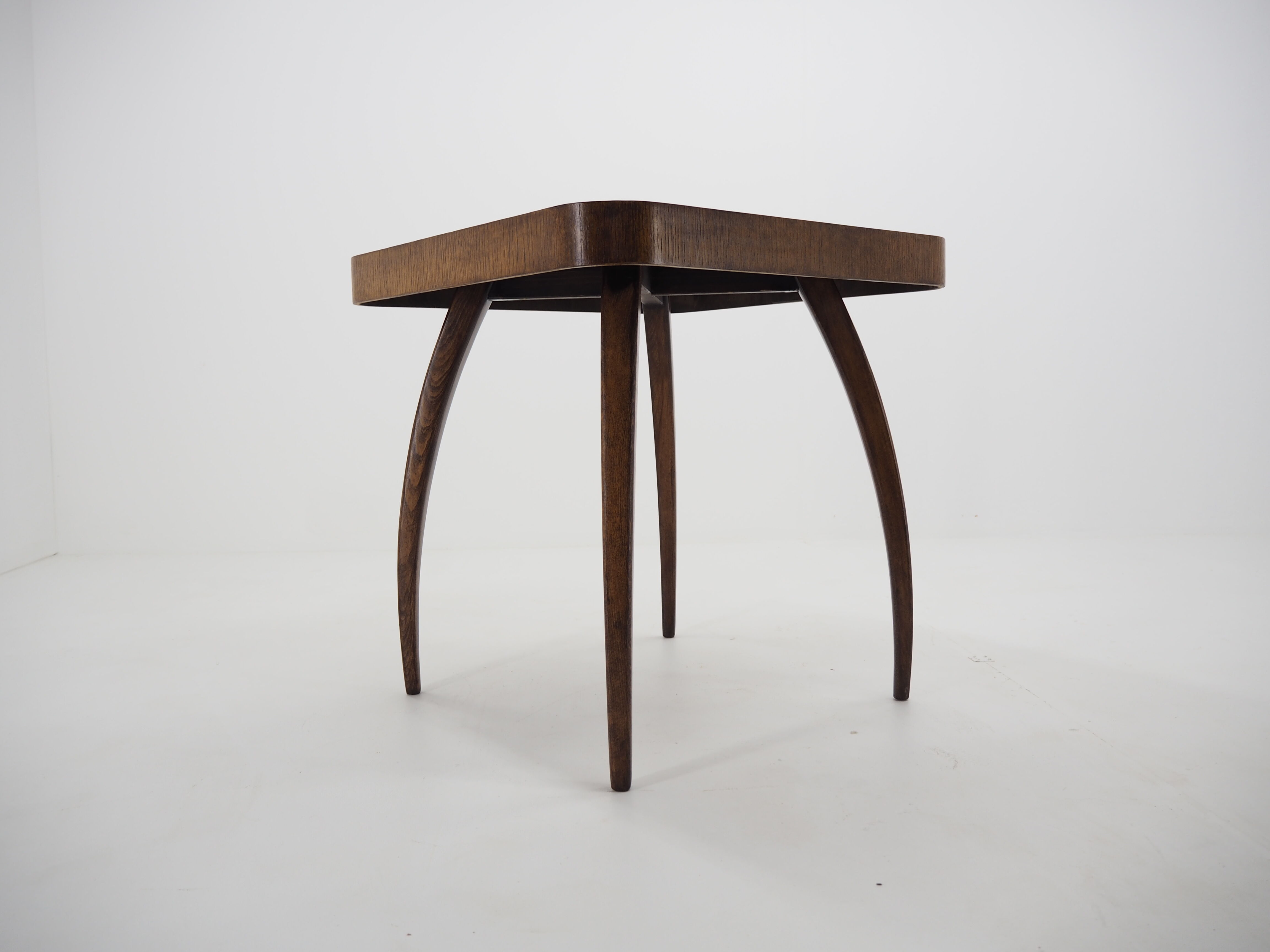 Art Deco coffee table "Spider" by Jindrich Halabala, Czechoslovakia, 1940