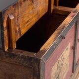 Ancien buffet rouge à deux portes (vers 1900) #50
