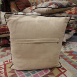 Handmade Flatwoven Kilim Cushion Cover Vintage Turkish Scatter Pillow