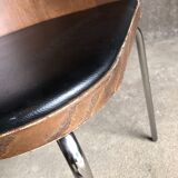 Fusion table and four chair set, vintage Ikea, 1990