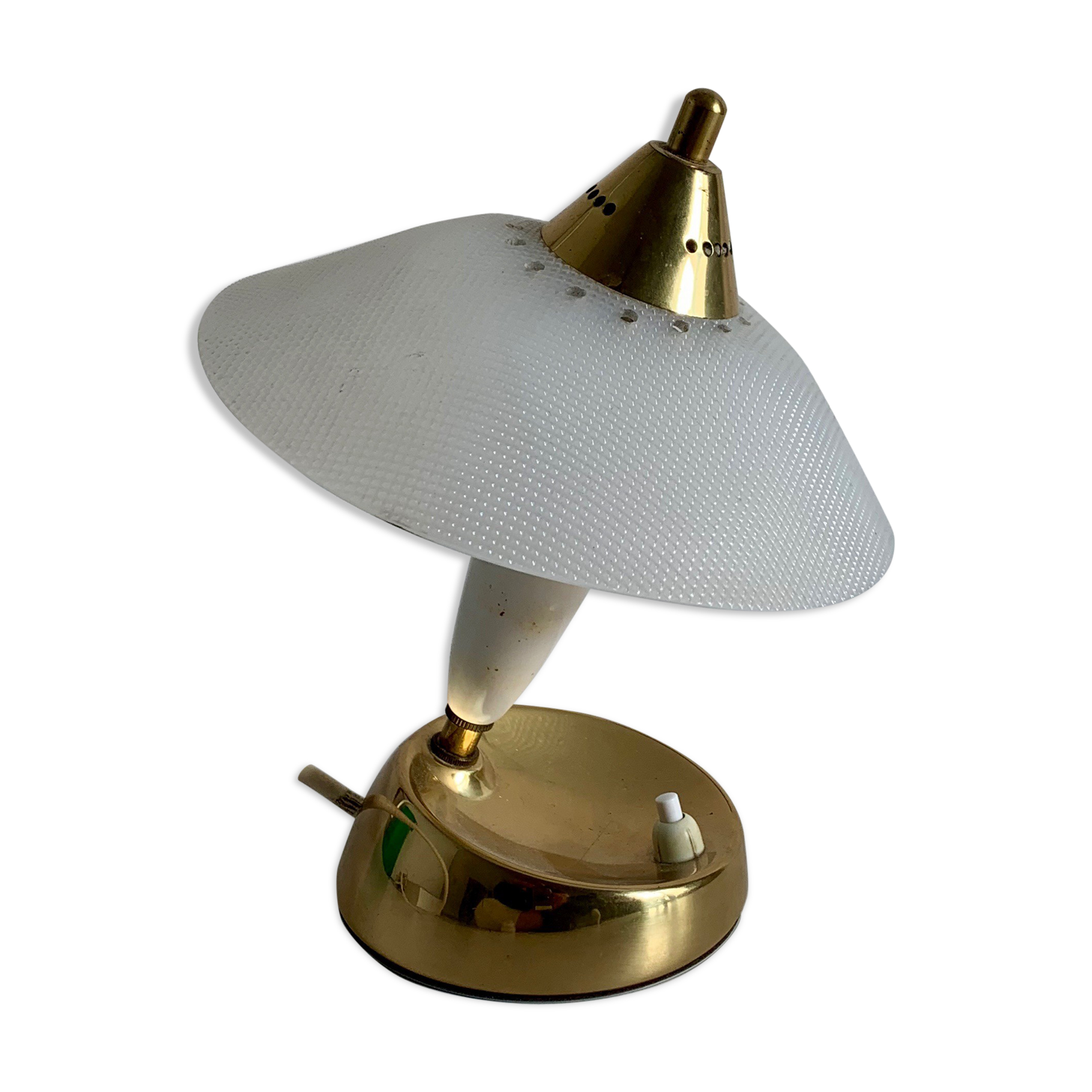Vintage Bedside Lampe, 1969s