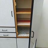 Vintage high sideboard in formica / storage cabinet
