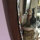 Asymmetric Scandinavian mirror 60 x 37 cm