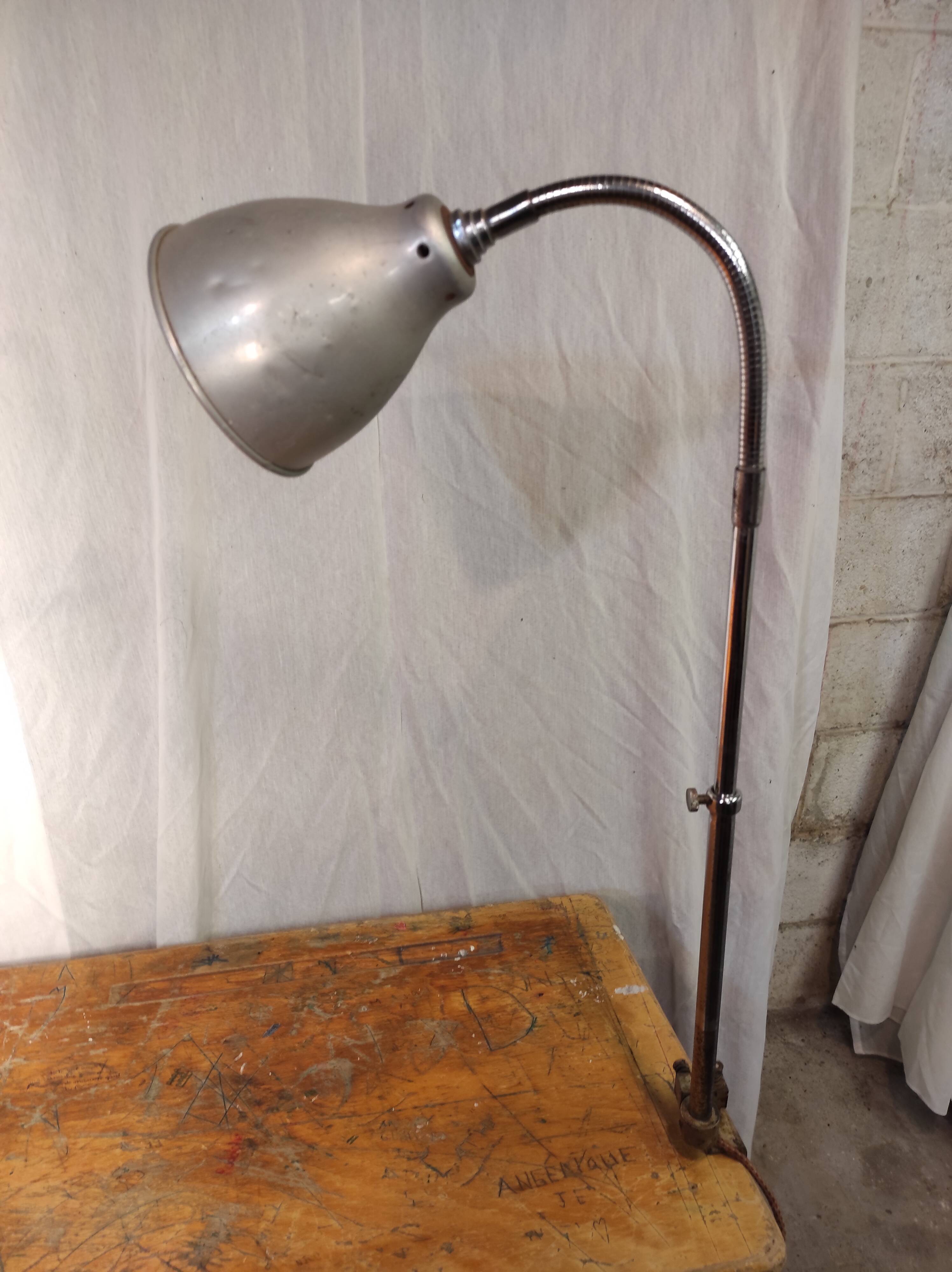Workshop lamp ki-e-klair Alphonse Pinoit 1950