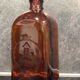 Old brown vintage bakery bottle by Ingelheim, Boeson