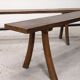 Paire de bancs anciens