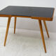 Mid century opaxite glass coffee table, 1960´s, Czechoslovakia