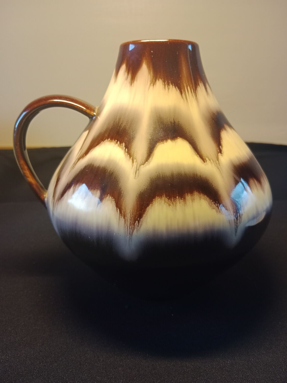 Vase vernissé 70'