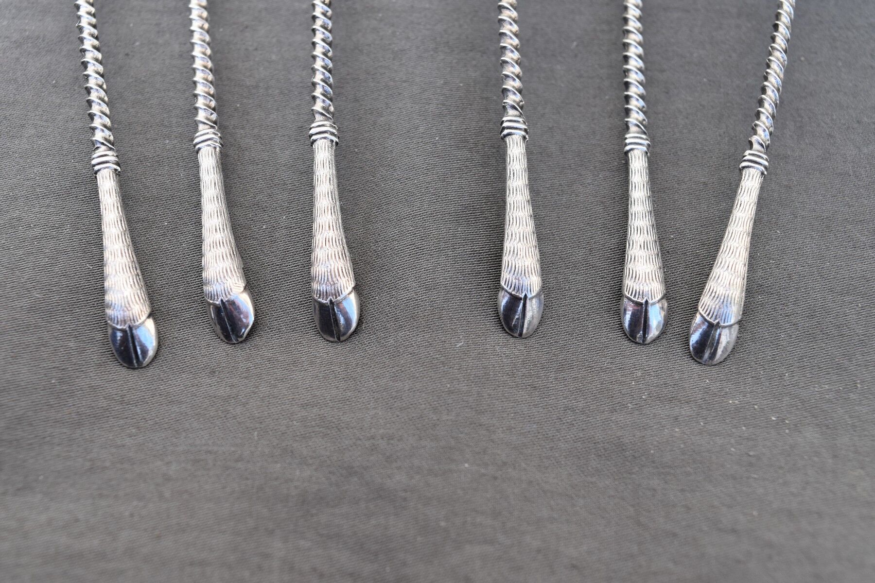 6 petites cuillères a café argent 800 w t b wilhelm binder germany