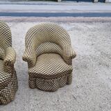 Toadstool armchairs