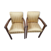 Pair of armchairs art deco
