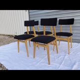 Series of 5 vintage chairs