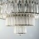 Tiered Crystal Chandelier, 1960s, Czechoslovakia
