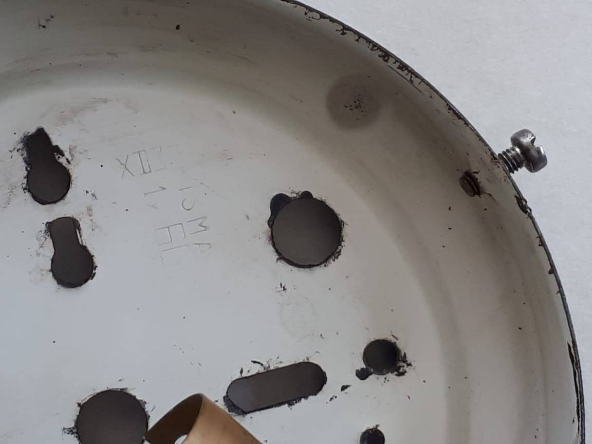 Vintage round chiseled glass ceiling light / wall lamp 1950s 1960s 1970s