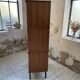 Modernist teak secretary desk, 1950s
