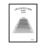Illustration, Lyon "Croix-Rousse"