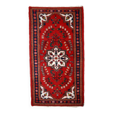 Tapis Vintage Hamadan en Laine, Années 1970, Élégance Florale du Moyen-Orie