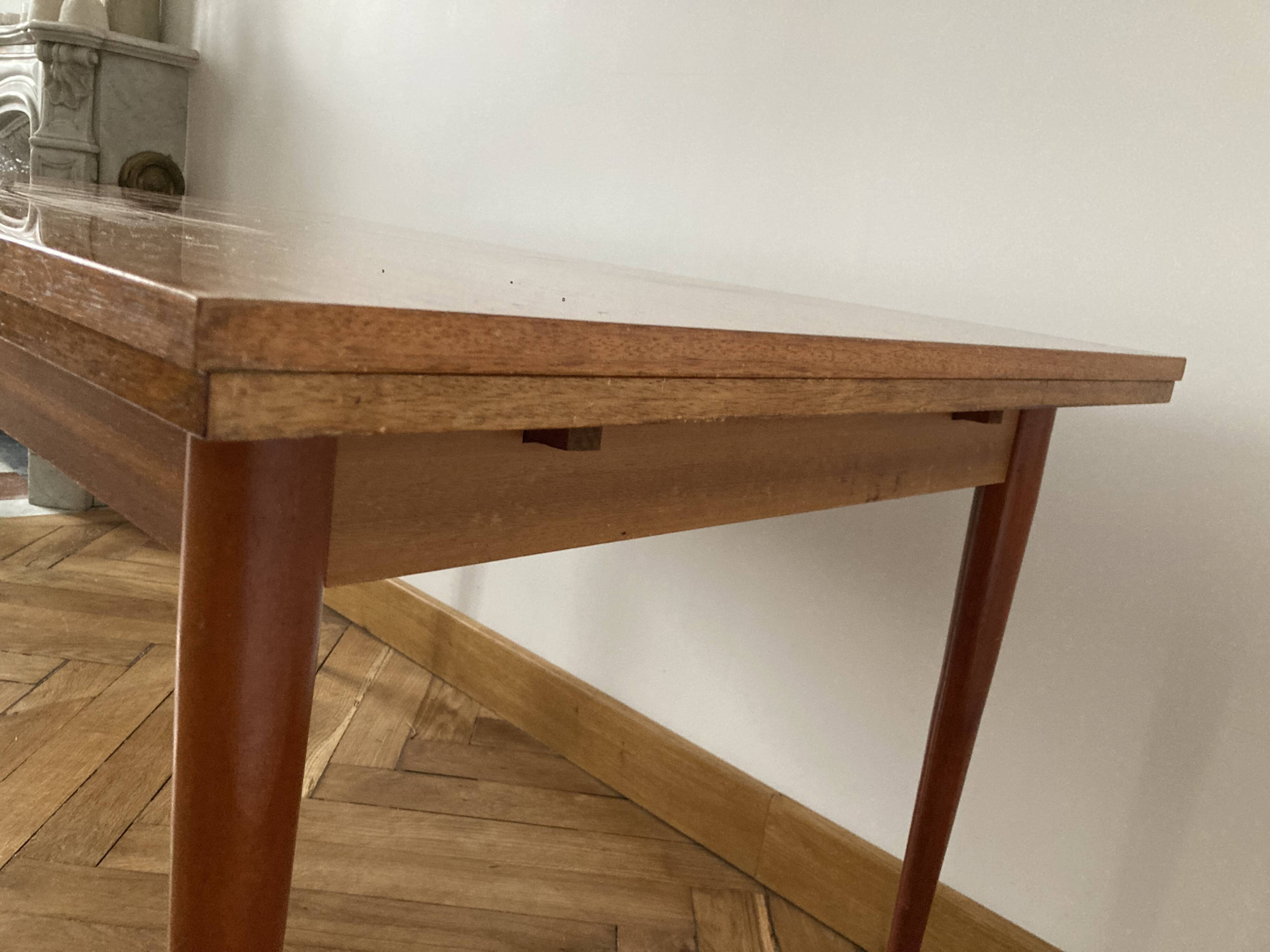 Scandinavian-style rectangular table