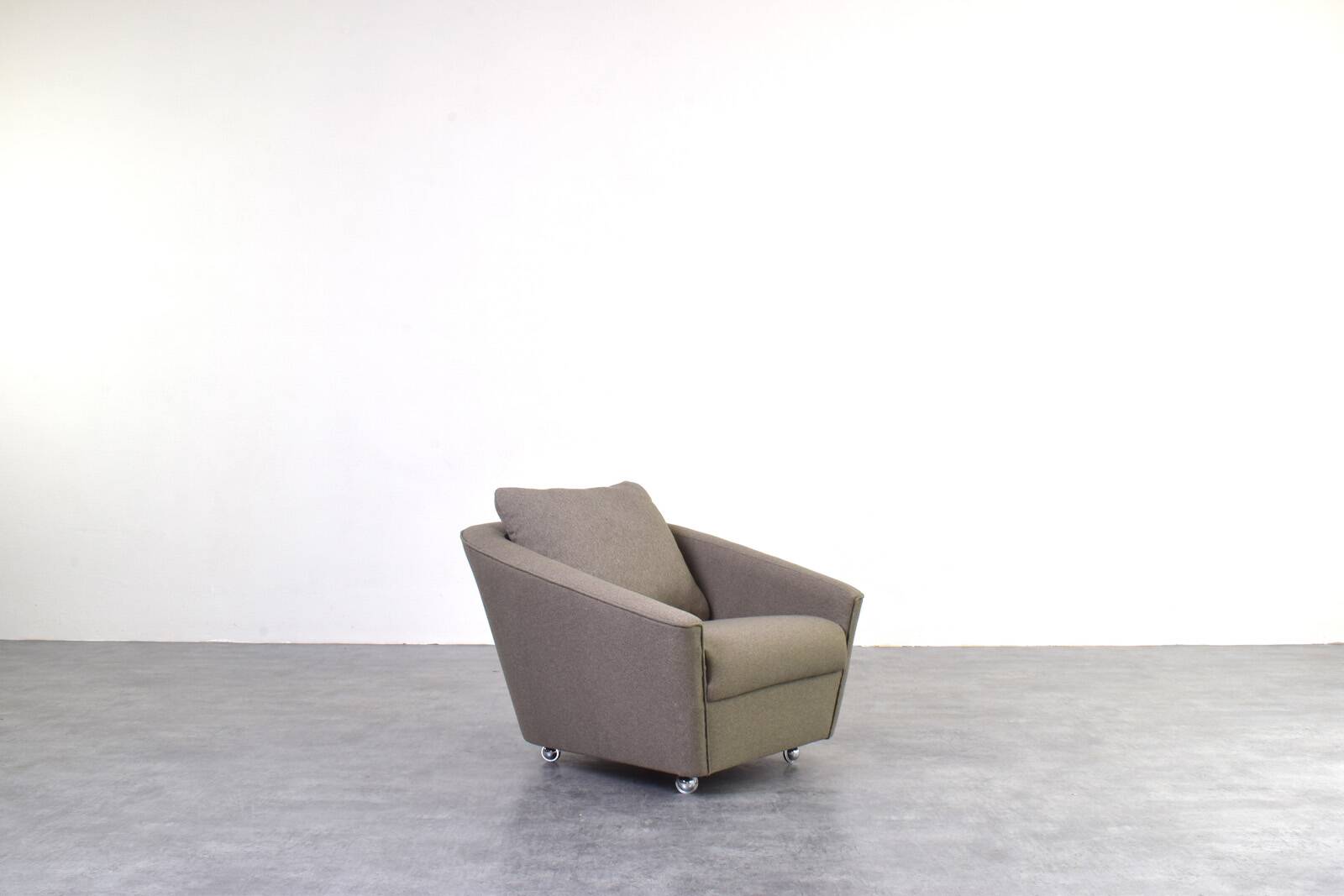 Fauteuils de salon allemands de l'ère spatiale, années 1960, lot de 2